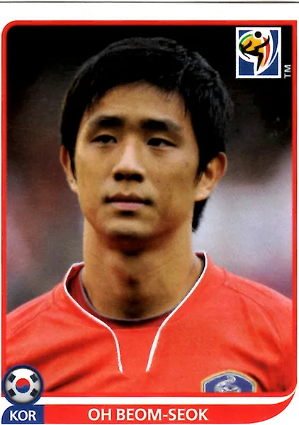 Oh Beom-Seok sticker #152 - Panini FIFA World Cup 2010 South Africa