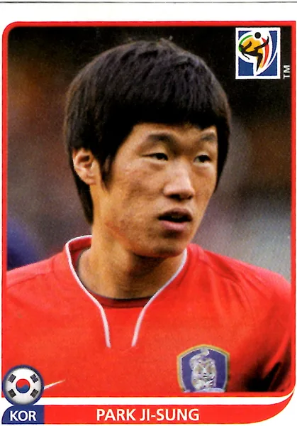 Park Ji-Sung sticker #154 - Panini FIFA World Cup 2010 South Africa