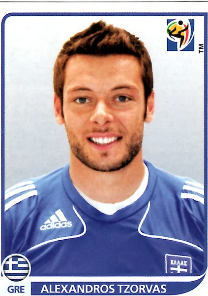 Alexandros Tzorvas sticker #165 - Panini FIFA World Cup 2010 South Africa