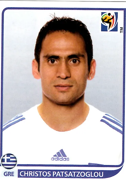 Christos Patsatzoglou sticker #169 - Panini FIFA World Cup 2010 South Africa