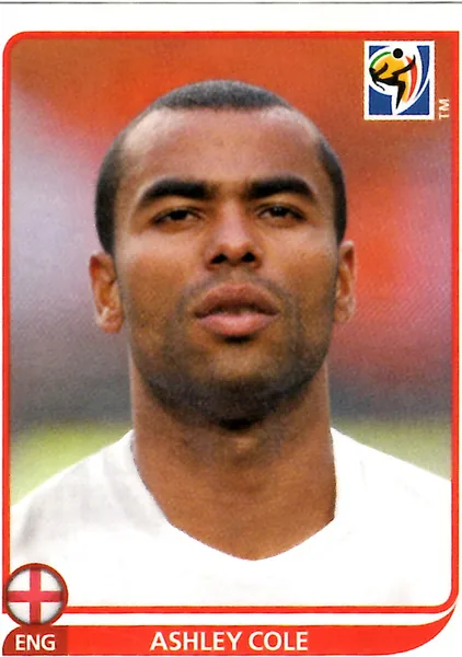 Ashley Cole sticker #188 - Panini FIFA World Cup 2010 South Africa