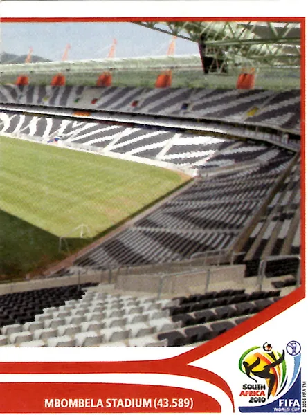 Mbombela Stadium 2 sticker #19 - Panini FIFA World Cup 2010 South Africa