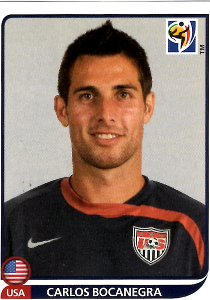 Carlos Bocanegra sticker #204 - Panini FIFA World Cup 2010 South Africa