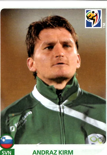 Andraz Kirm sticker #247 - Panini FIFA World Cup 2010 South Africa