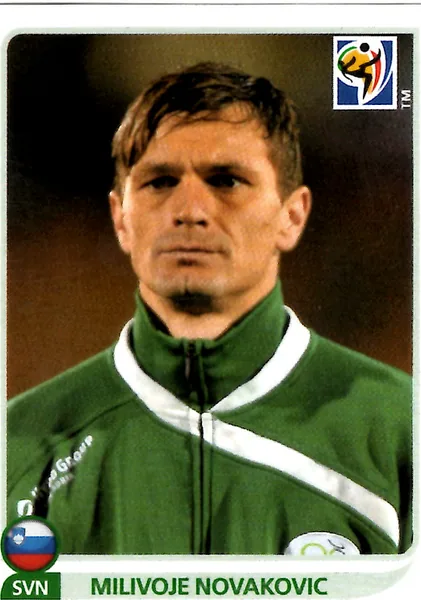 Milivoje Novakovic sticker #256 - Panini FIFA World Cup 2010 South Africa