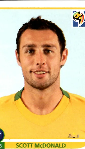 Scott McDonald sticker #295 - Panini FIFA World Cup 2010 South Africa