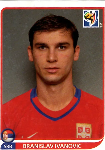 Branislav Ivanovic sticker #300 - Panini FIFA World Cup 2010 South Africa