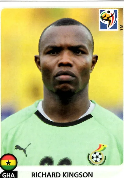 Richard Kingson sticker #317 - Panini FIFA World Cup 2010 South Africa