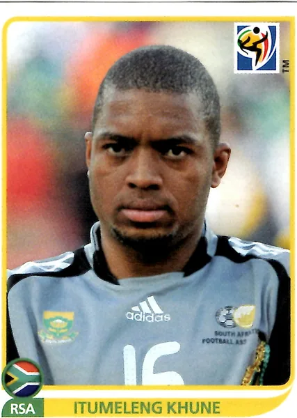 Itumeleng Khune sticker #32 - Panini FIFA World Cup 2010 South Africa