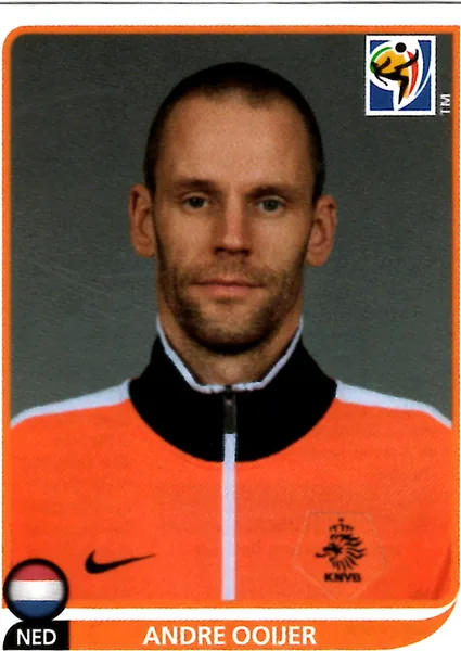 Andre Ooijer sticker #340 - Panini FIFA World Cup 2010 South Africa