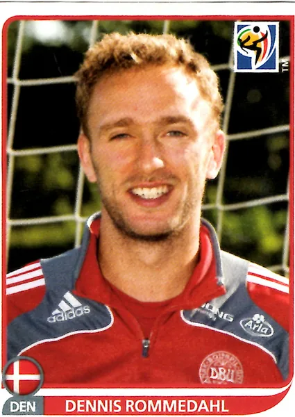 Dennis Rommedahl sticker #367 - Panini FIFA World Cup 2010 South Africa