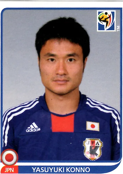 Yasuyuki Konno sticker #379 - Panini FIFA World Cup 2010 South Africa