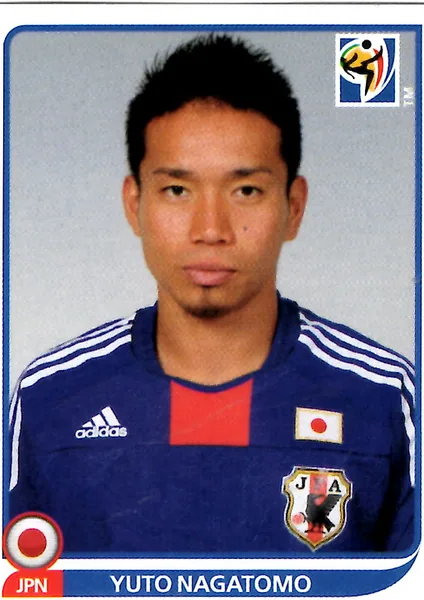 Yuto Nagatomo sticker #380 - Panini FIFA World Cup 2010 South Africa