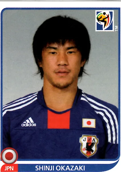 Shinji Okazaki sticker #389 - Panini FIFA World Cup 2010 South Africa