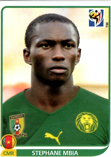 Stephane Mbia sticker #400 - Panini FIFA World Cup 2010 South Africa