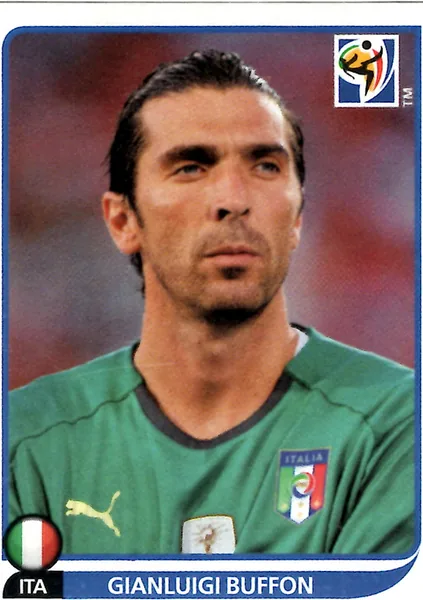 Gianluigi Buffon sticker #412 - Panini FIFA World Cup 2010 South Africa