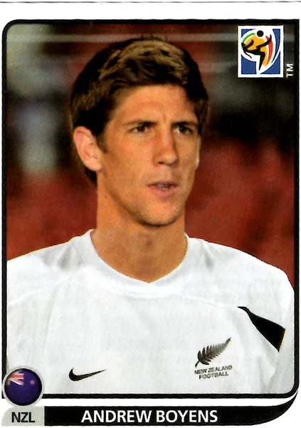 Andrew Boyens sticker #456 - Panini FIFA World Cup 2010 South Africa