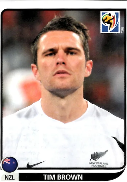 Tim Brown sticker #457 - Panini FIFA World Cup 2010 South Africa