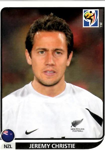 Jeremy Christie sticker #460 - Panini FIFA World Cup 2010 South Africa