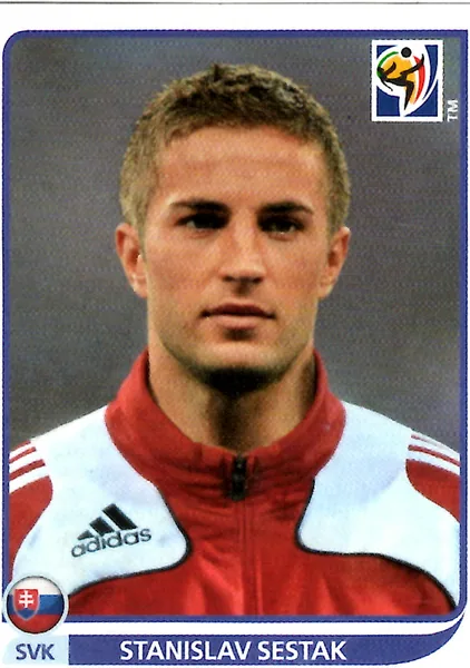 Stanislav Sestak sticker #484 - Panini FIFA World Cup 2010 South Africa