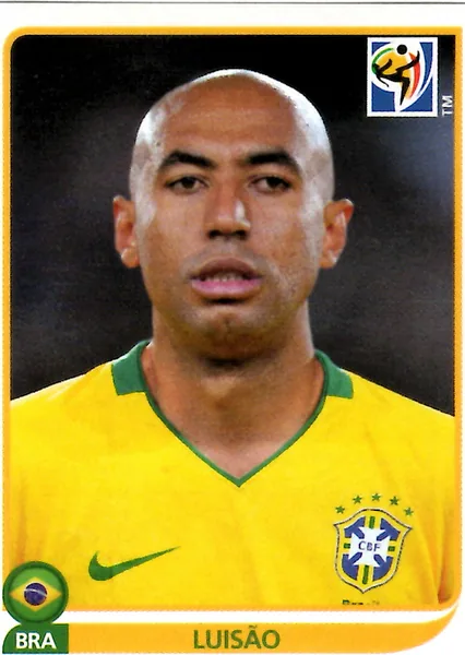 Luisao sticker #491 - Panini FIFA World Cup 2010 South Africa