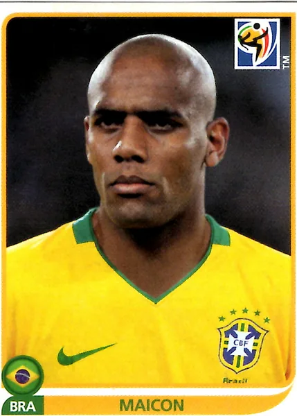 Maicon sticker #492 - Panini FIFA World Cup 2010 South Africa
