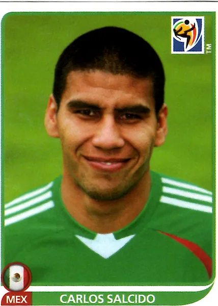 Carlos Salcido sticker #52 - Panini FIFA World Cup 2010 South Africa