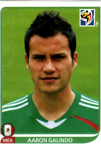 Aaron Galindo sticker #55 - Panini FIFA World Cup 2010 South Africa