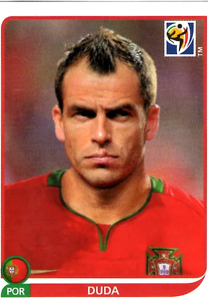 Duda sticker #552 - Panini FIFA World Cup 2010 South Africa