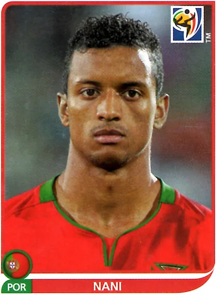 Nani sticker #557 - Panini FIFA World Cup 2010 South Africa