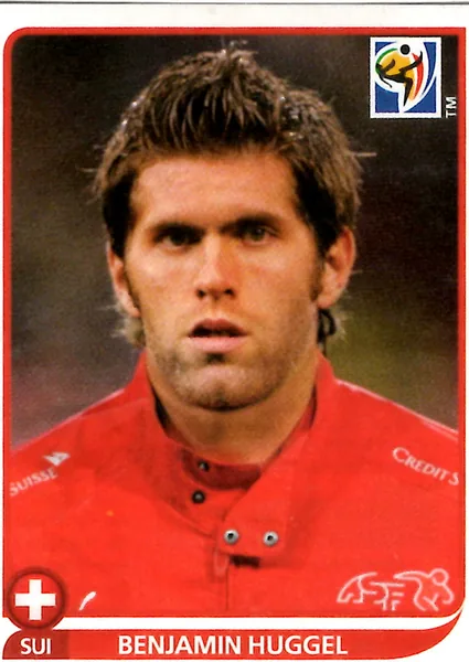 Benjamin Huggel sticker #591 - Panini FIFA World Cup 2010 South Africa