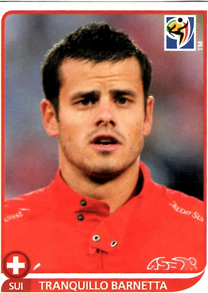 Tranquillo Barnetta sticker #593 - Panini FIFA World Cup 2010 South Africa