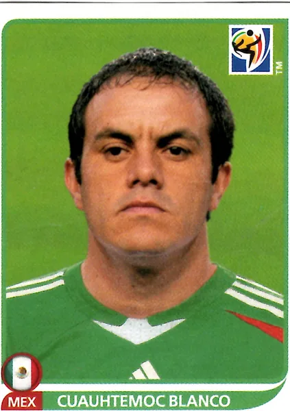 Cuauhtemoc Blanco sticker #63 - Panini FIFA World Cup 2010 South Africa