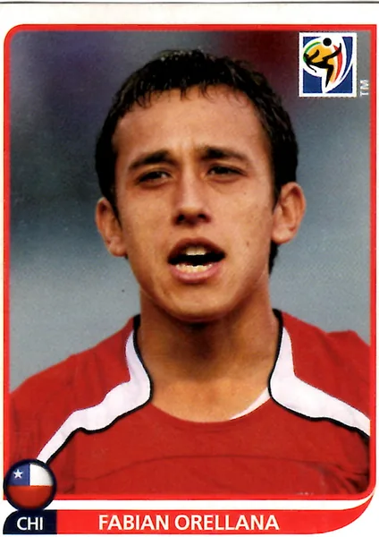 Fabian Orellana sticker #633 - Panini FIFA World Cup 2010 South Africa