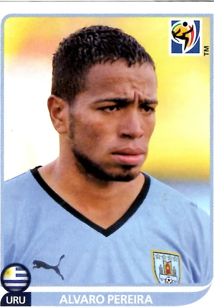 Alvaro Pereira sticker #80 - Panini FIFA World Cup 2010 South Africa