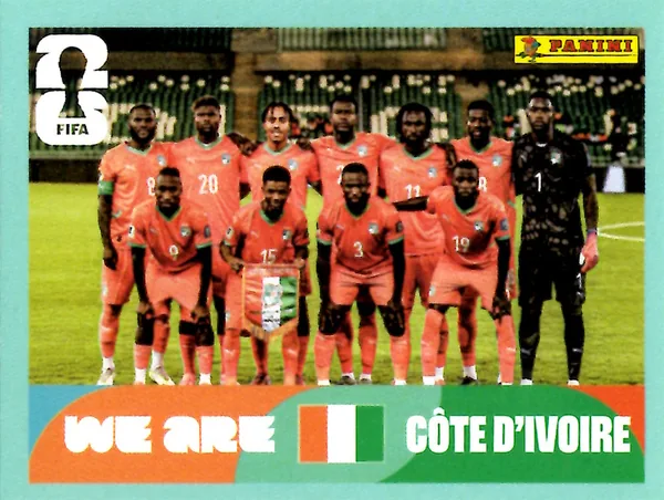 Team - Côte d'Ivoire sticker #CIV13 - Panini FIFA World Cup 2026