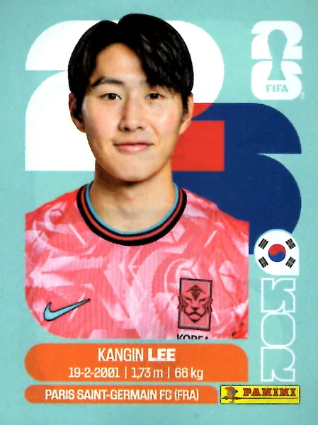 Kangin Lee sticker #KOR12 - Panini FIFA World Cup 2026