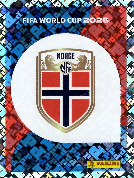 Logo - Norway sticker #NOR1 - Panini FIFA World Cup 2026