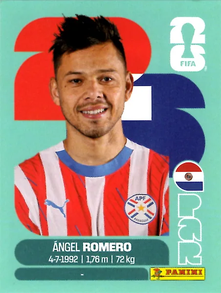 Ángel Romero sticker #PAR19 - Panini FIFA World Cup 2026