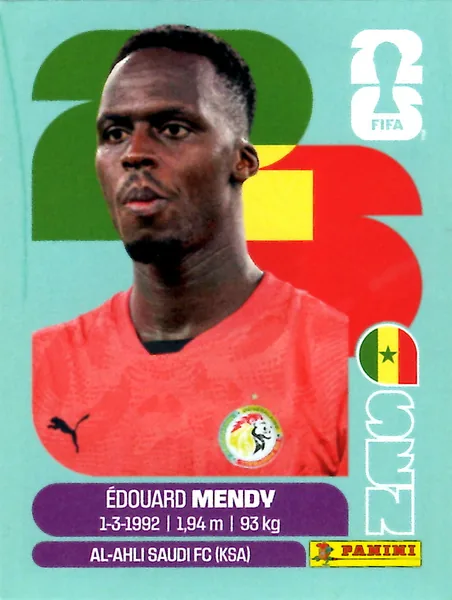 Édouard Mendy sticker #SEN2 - Panini FIFA World Cup 2026