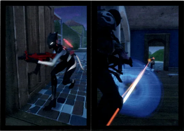 Weapons of choice (A+B) sticker #225 - Panini Fortnite Black Frame Series