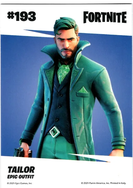 Tailor card #193 - Panini Fortnite Series 3
