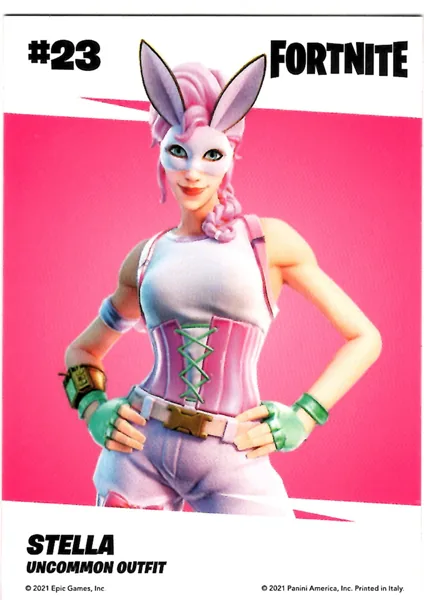 Stella card #23 - Panini Fortnite Series 3