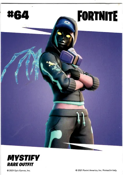 Mystify card #64 - Panini Fortnite Series 3