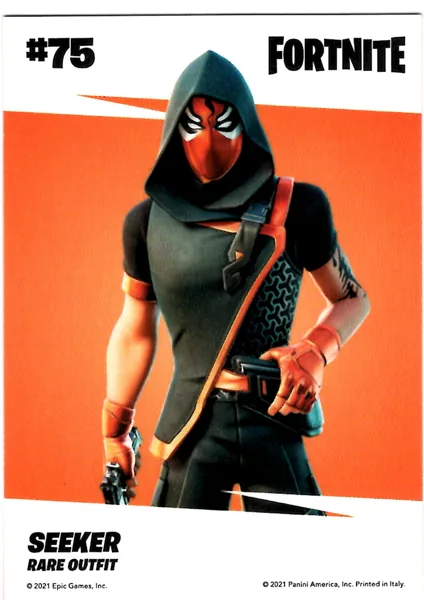 Seeker card #75 - Panini Fortnite Series 3