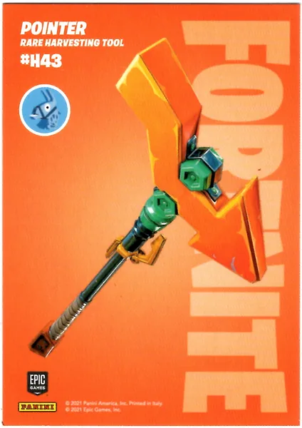 Pointer card #H43 - Panini Fortnite Series 3