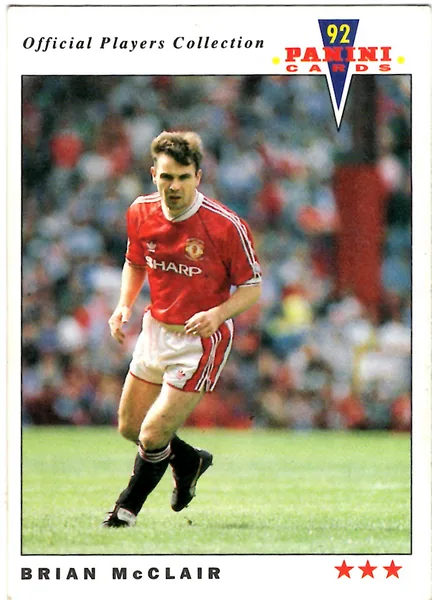 Brian McClair card #140 - Panini Official Players Collection 1992