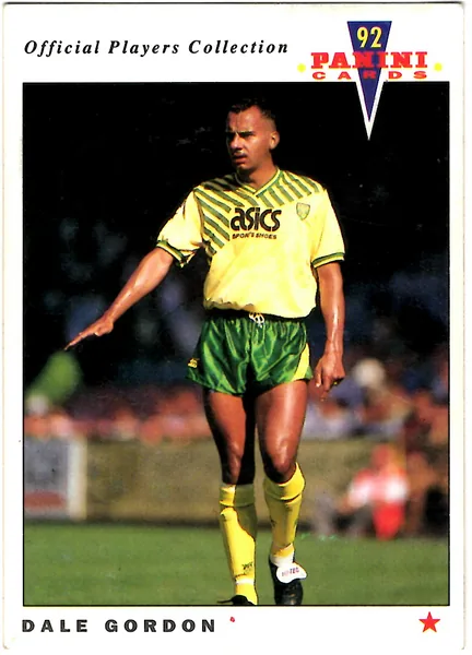 Dale Gordon card #152 - Panini Official Players Collection 1992