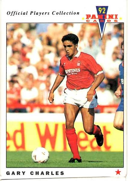 Gary Charles card #157 - Panini Official Players Collection 1992