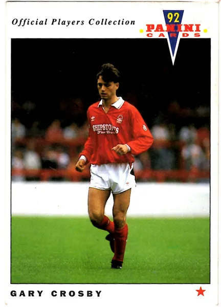 Gary Crosby card #164 - Panini Official Players Collection 1992